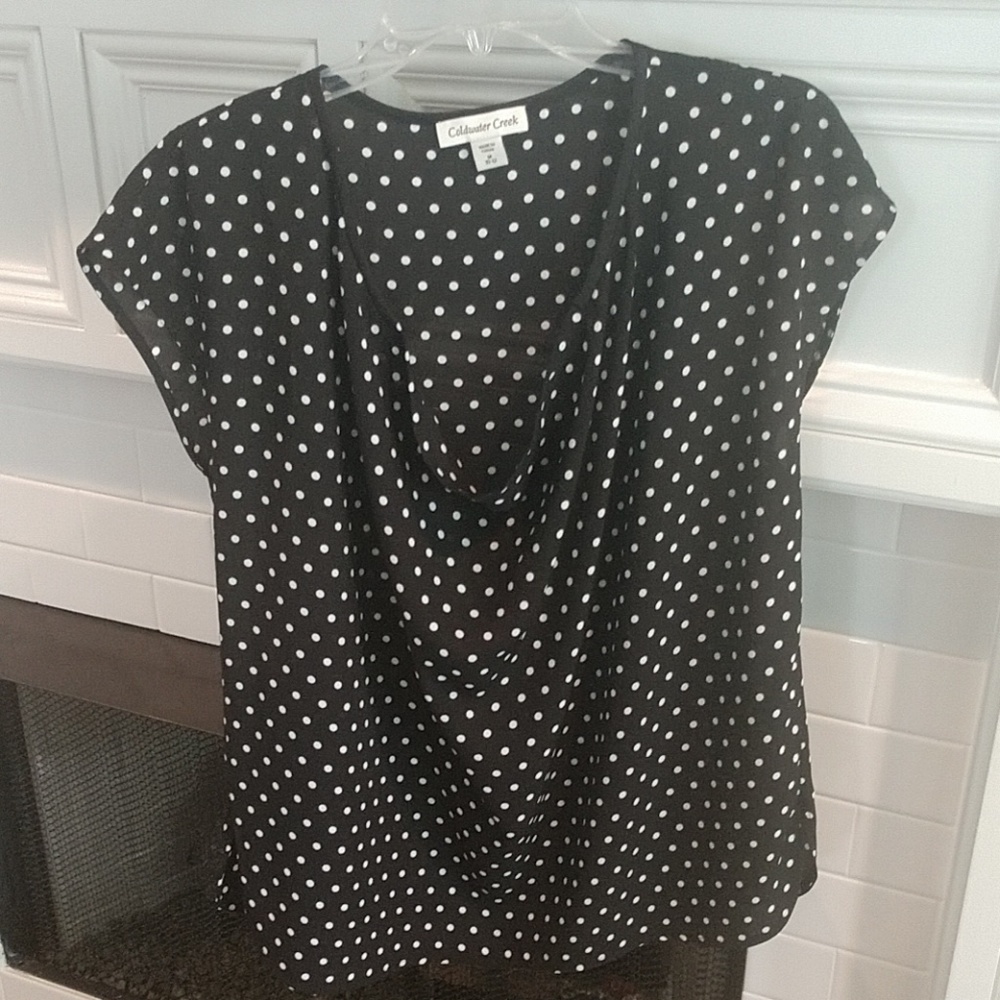NWT Coldwater Creek sz M (10/12) blouse